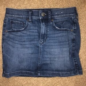 jean skirt